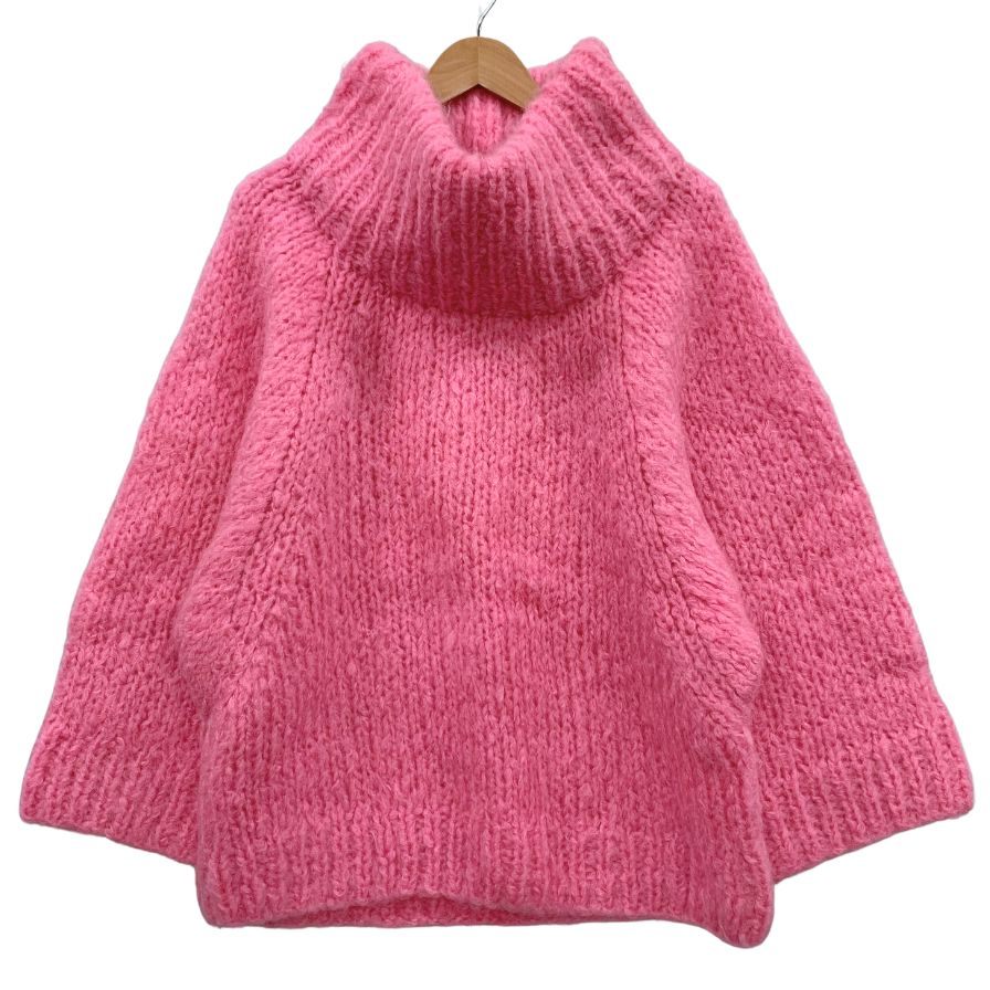 極美品◆マイケルコース ハイネック セーター モヘア レディース ピンク サイズXS MICHAEL KORS 【AFA19】