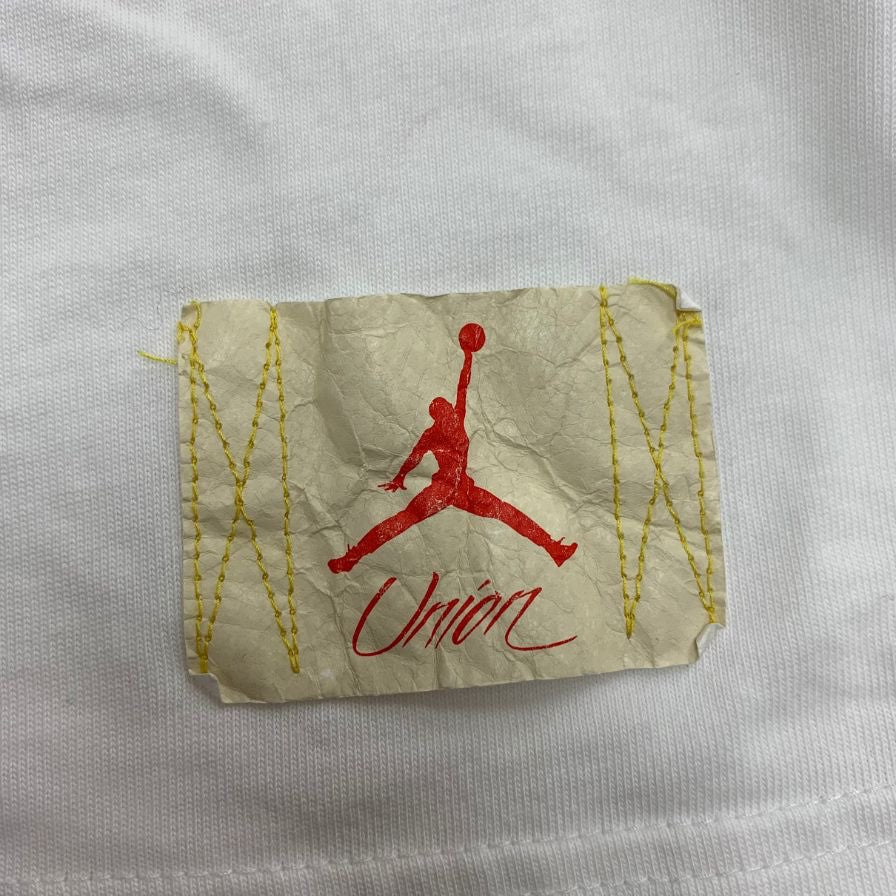美品◆ジョーダン/ユニオン 長袖シャツ コットン ホワイト XL メンズ UNION JORDAN 【AFB47】