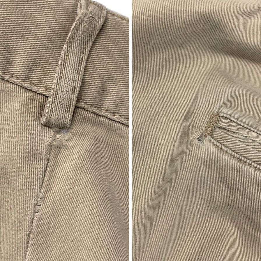 ダブルアールエル チノパンツ 90S 三ツ星タグ ベージュ メンズ サイズ W38 L32 RRL Ralph Lauren 【AFB49】