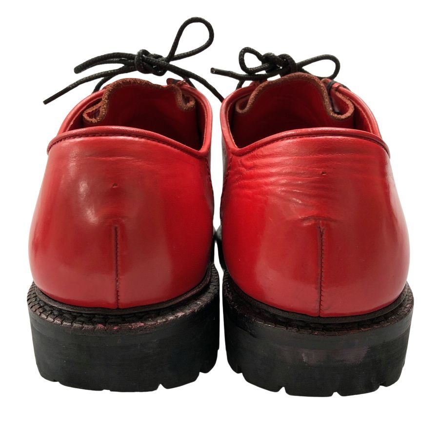 エヴィス 山根靴店 チロリアンシューズ レザー 2006 サイズ26.5 メンズ レッド EVISU YAMANE SHOES 約26.5cm【AFC35】