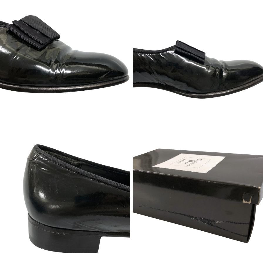 クリスチャンディオール ムッシュ ドレスシューズ レディースサイズ 24 1/2 ブラック Christian Dior 約24.5cm【AFD6】