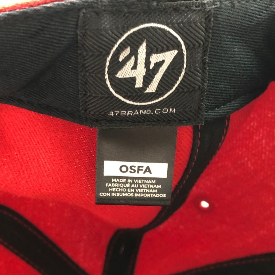 キャップ '47 MVP エンジェルス MLB正規品 レッド フリーサイズ【AFI20】