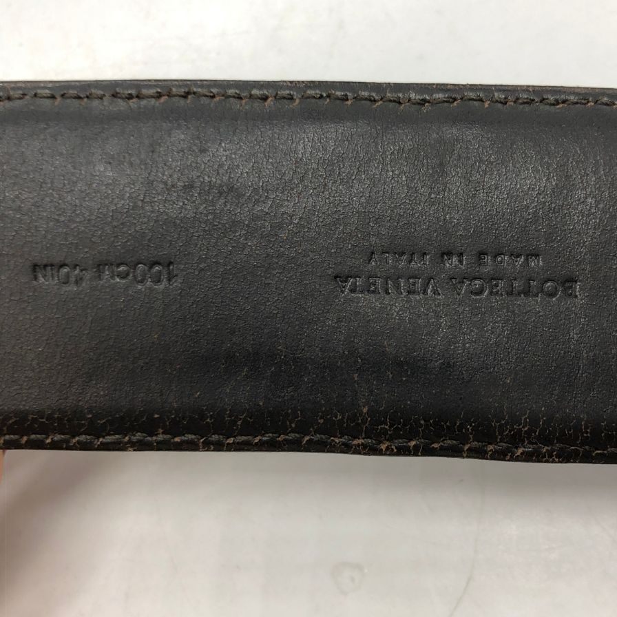 ボッテガヴェネタ イントレチャート ベルト ブラック Bottega【AFI18-3】