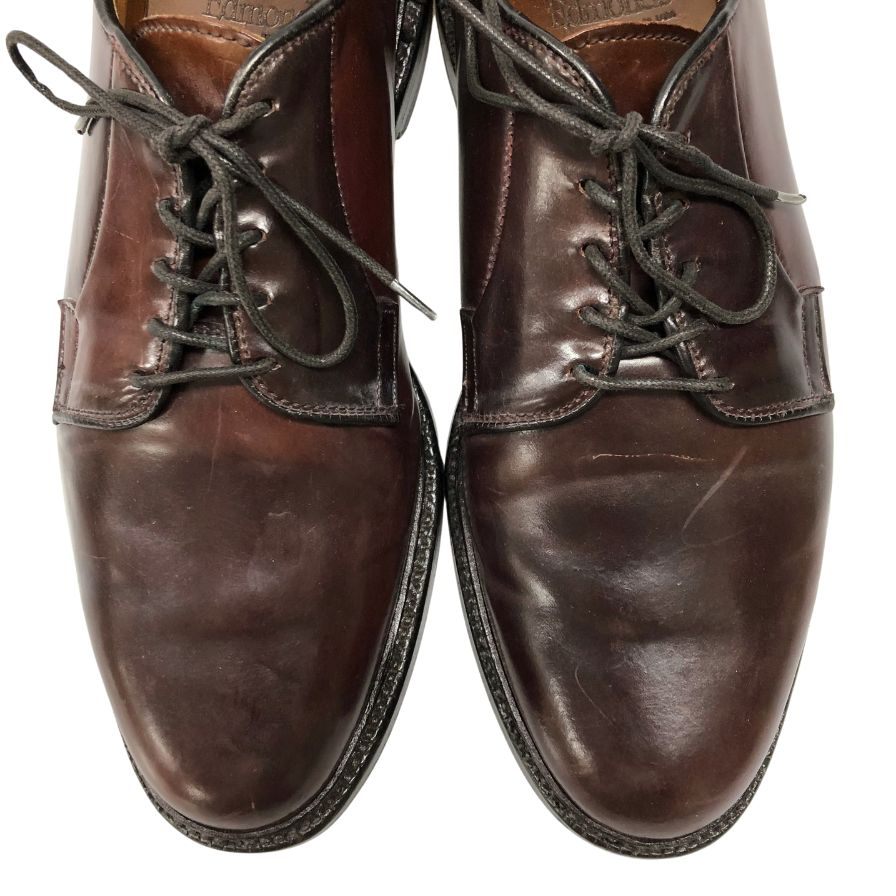 アレンエドモンズ レザーシューズ Leeds 9591 コードバン メンズ サイズ ブラウン 8D Allen Edmonds ビジネスシューズ 約26.5cm【LA】【中古】