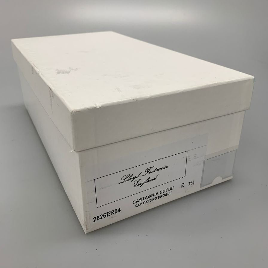 ロイドフットウェア レザーシューズ 2826ER04 ウイングチップ スエード メンズ サイズ7.5 ブラウン系 Lloyd Footwear 約26.0cm【AFD12】
