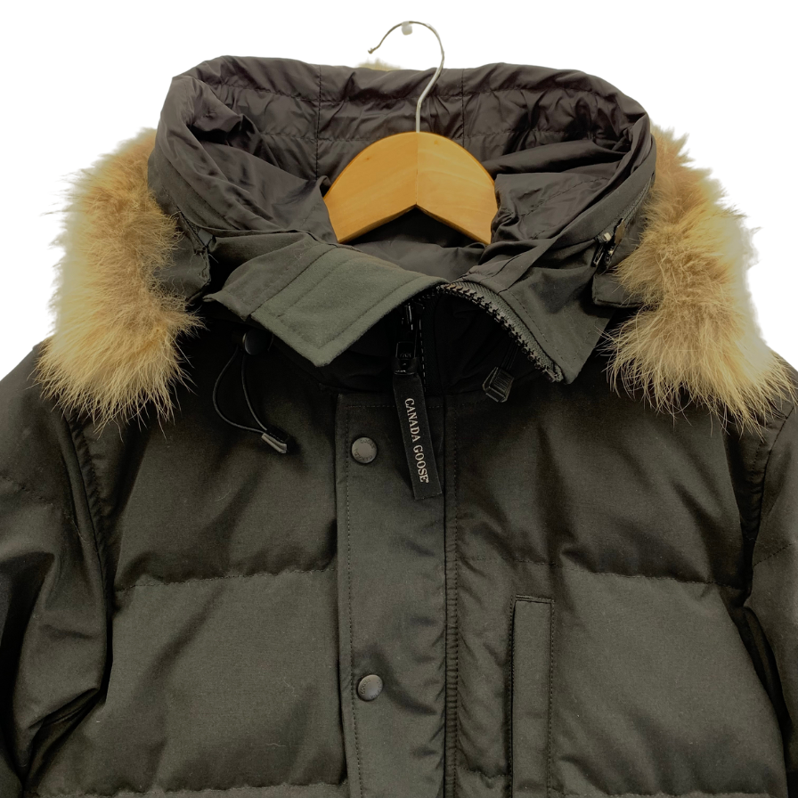美品◆カナダグース カーソン パーカー 3805MA ブラック サイズS CANADA GOOSE メンズ【AFA2】