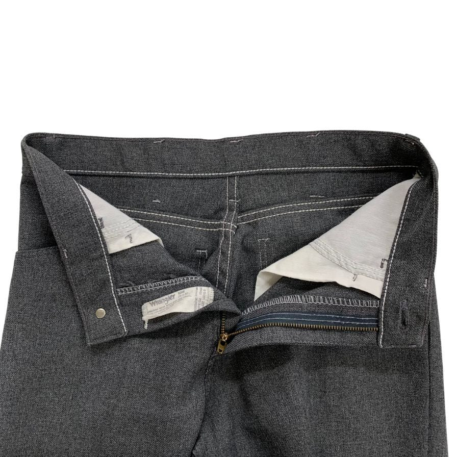 ラングラー フレアパンツ USA製 グレー メンズ W29 L32 Wrangler 【AFB7】