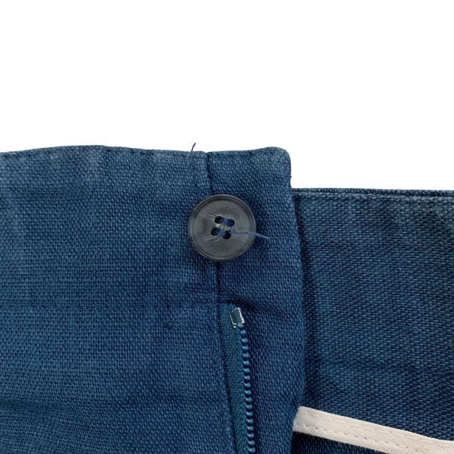 エルエルビーン パンツ ツータック コットン メンズ ネイビー サイズM相当 L.L.Bean 【AFB43】
