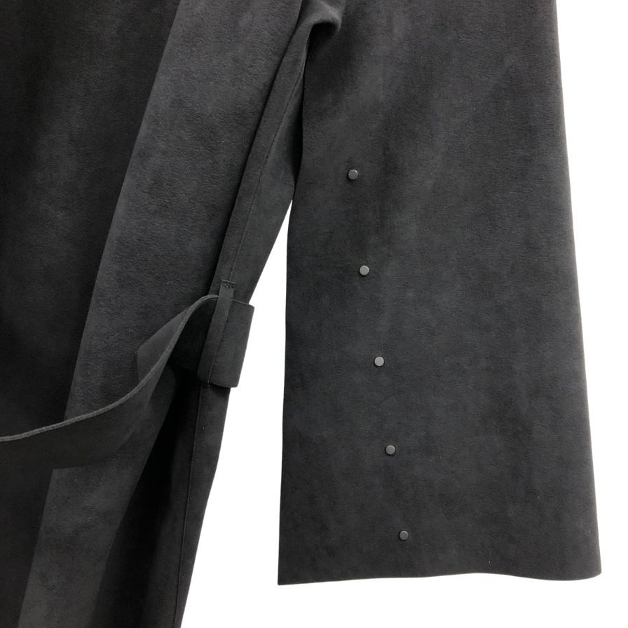 極美品◆ハイク ワンピース スエード ブラック レディース サイズ2 HYKE 【AFB37】