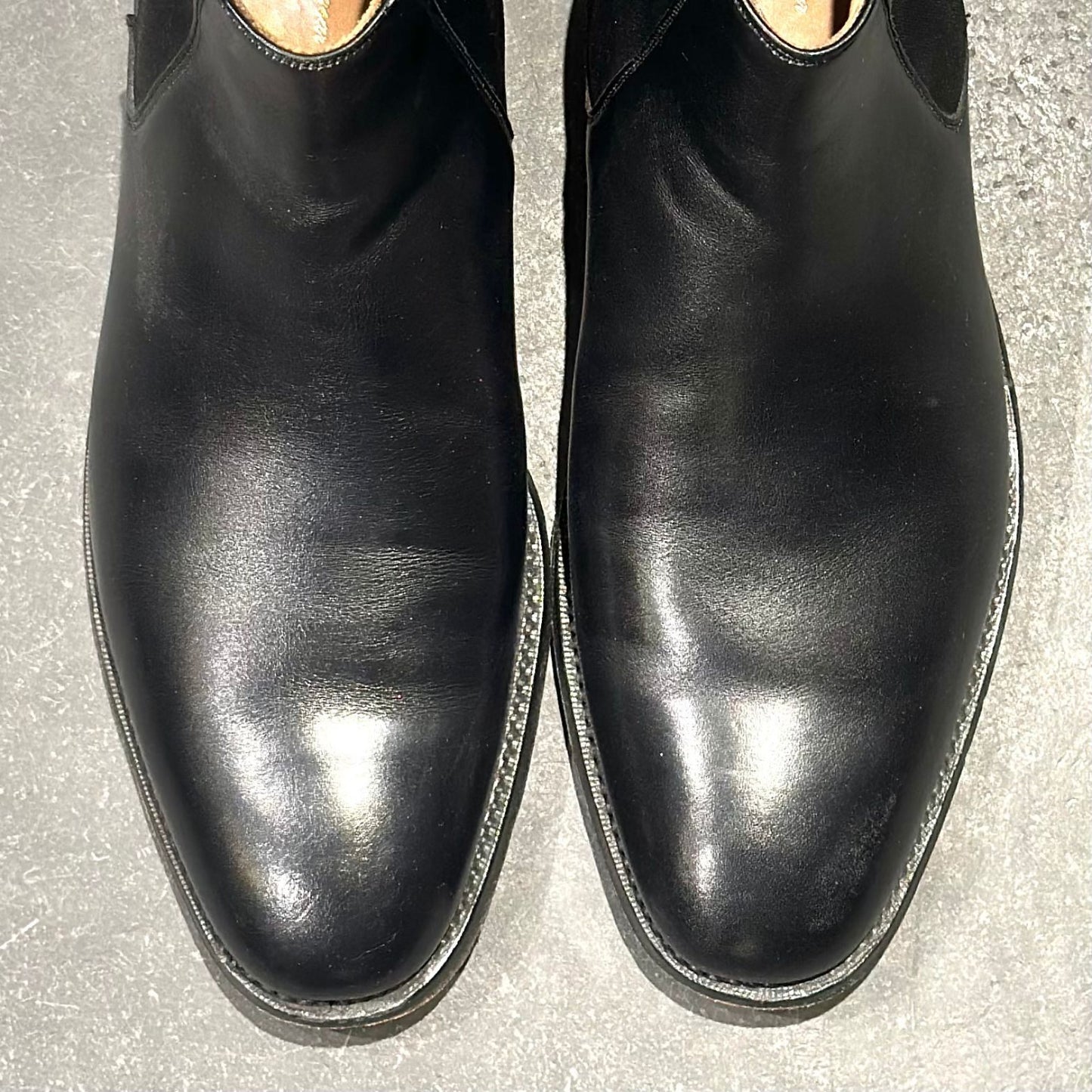 ロイドフットウェア サイドゴアブーツ M7242 ブラック サイズUK8 Lloyd Footwear ブーツ 約26.5cm【LA】【中古】