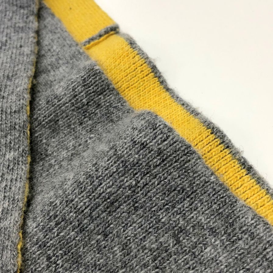 極美品◆ヴァレンティノ ウール ポンチョ カシミア混 レディース グレー サイズ40 VARENTINO 【AFI21】