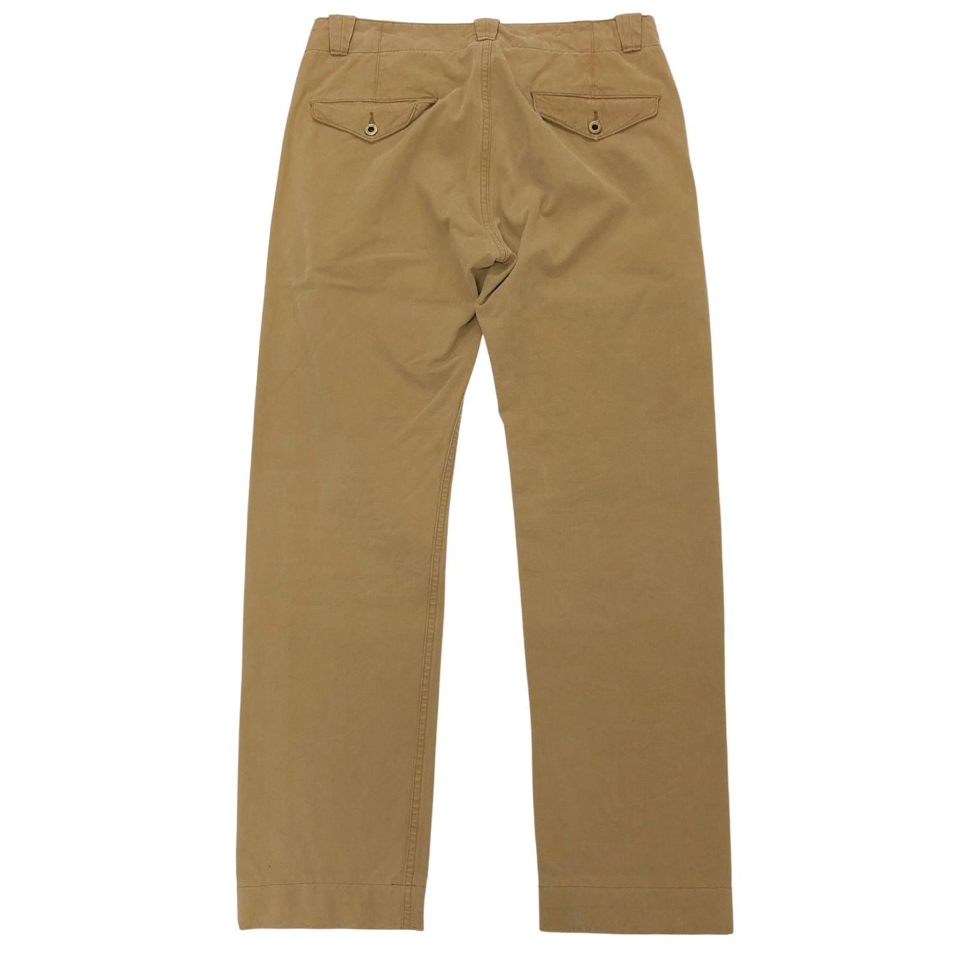 ダブルアールエル チノパン ボタンフライ ベージュ メンズ サイズ W29 L30 RRL RALPH LAUREN 【AFB5】
