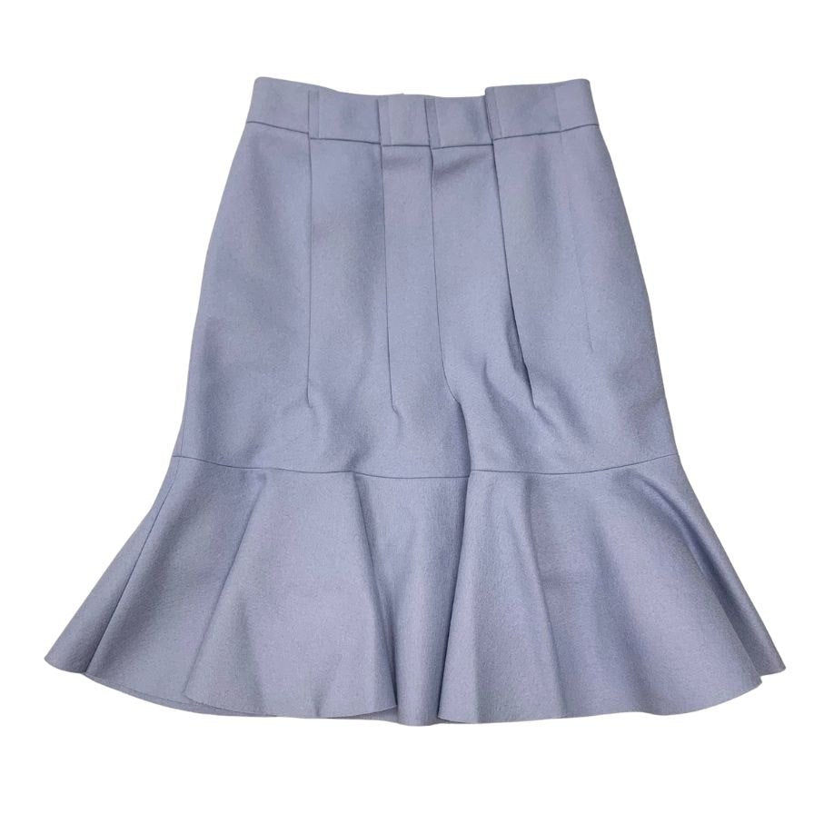 サカイ スカート ブルー レディース サイズ0 23-06955 Sacai Wool Melton Skirt【AFB9】
