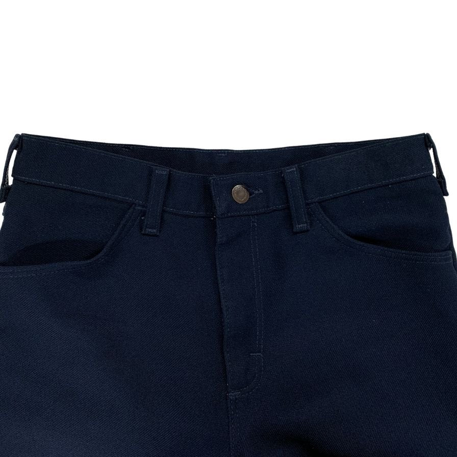 ラングラー スラックス USA製 ネイビー メンズ W32 L31 Wrangler 【AFB39】