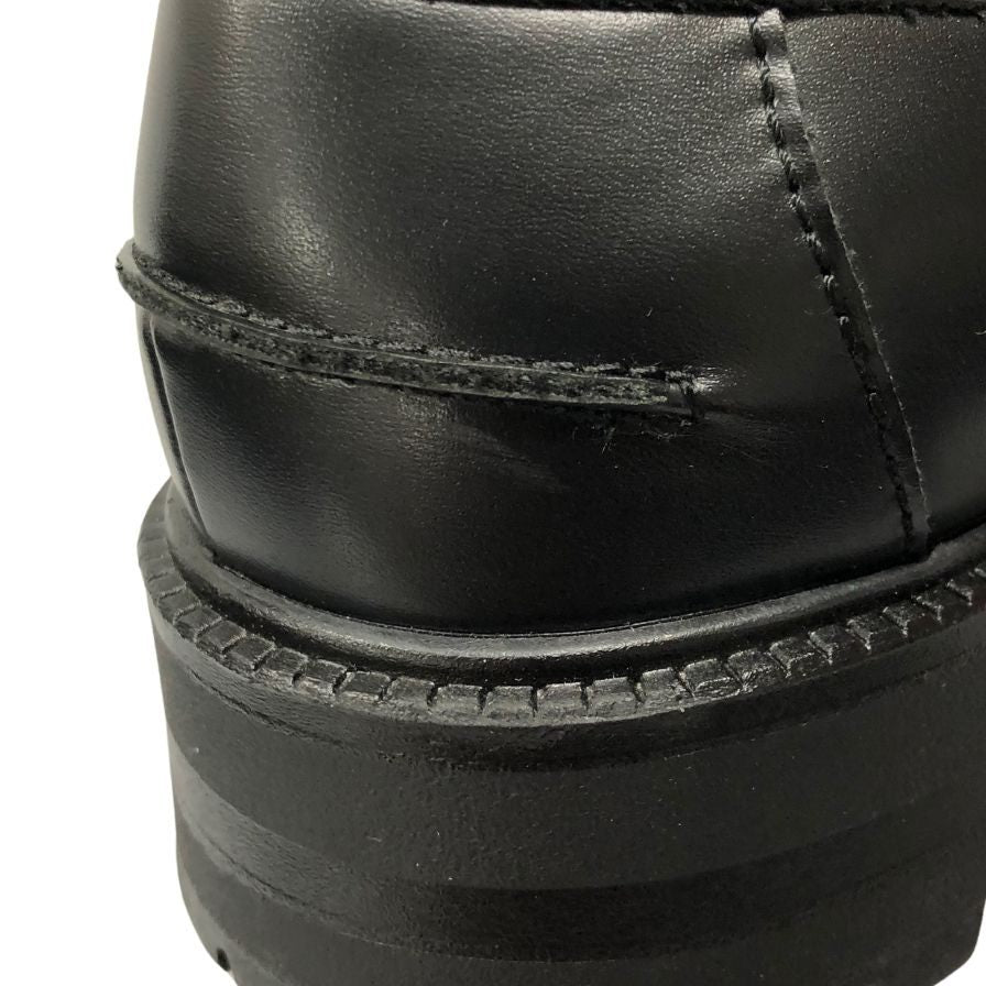 ザラ トラックソール ローファー 42サイズ ブラック ZARA 約26.5cm【AFC46】