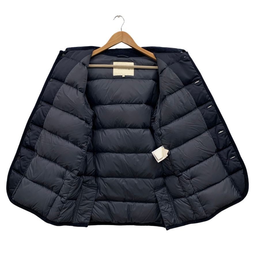 極美品◆マッキントッシュ ジャパン フーデッドダウンコート メンズ ルーマニア製 GD-004-E サイズ40 ネービー MACKINTOSH JAPAN 【AFA11】