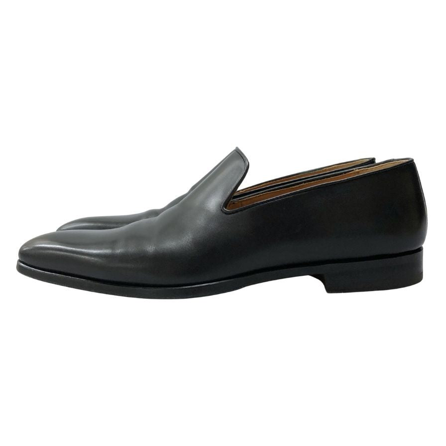 マグナーニ レザーシューズ スリッポン 13173 レザー ブラック メンズ サイズ40 MAGNANNI 約25.0cm【AFC34】