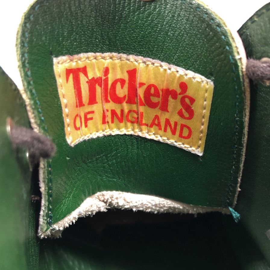 トリッカーズ レースアップブーツ ウイングチップ ブーツ レザー バーガンディ メンズ サイズ9 Tricker`s 約27.5cm【AFC35】