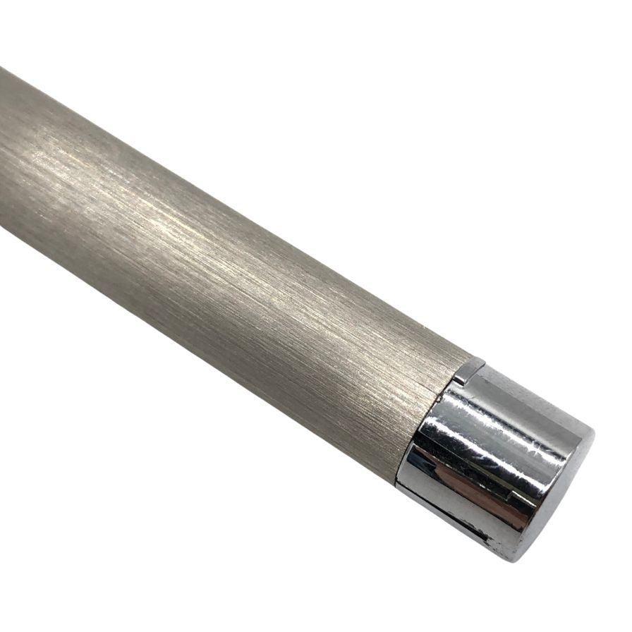美品◆ラミー 万年筆 ロゴステンレス EF シルバー LAMY【AFI3】