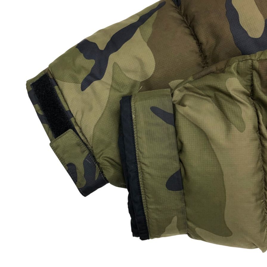 中古◆ザ ノースフェイス ダウンジャケット ノベルティー ヌプシ ND92336 サイズXL 迷彩柄 THE NORTH FACE 【AFA17】