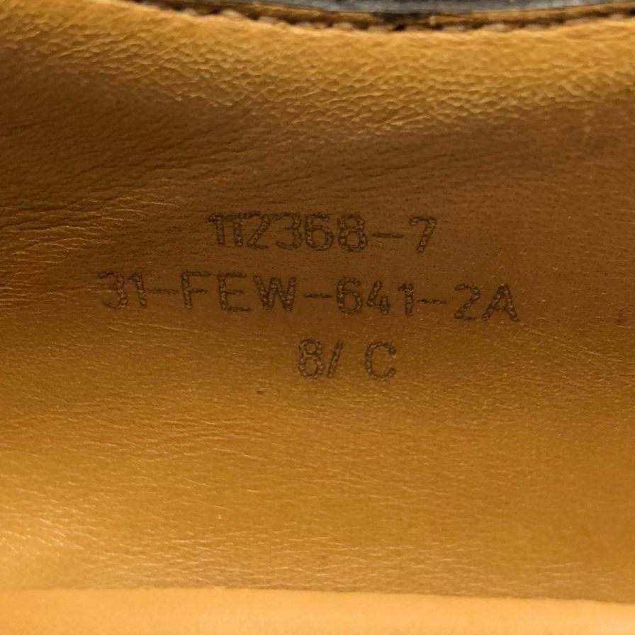 ジェイエムウエストン 641ゴルフ ブラウン サイズ8.5C J M メンズ WESTON ビジネスシューズ 約28.0cm【LA】【中古】