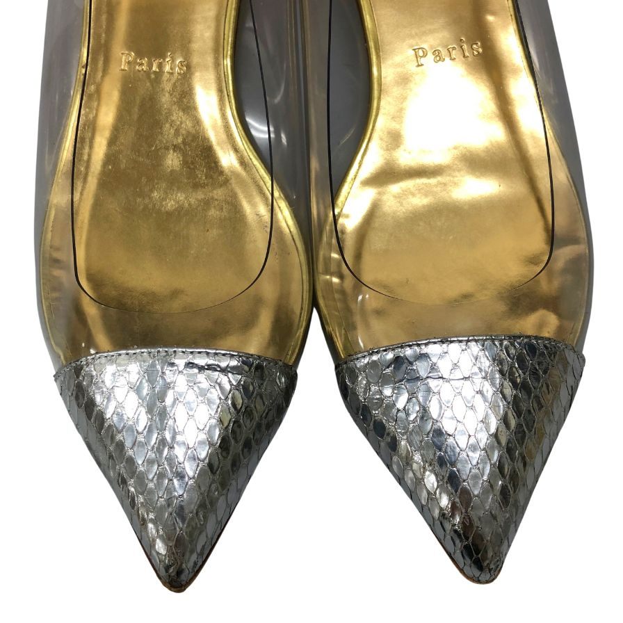 クリスチャンルブタン フラットシューズ ビニール レディース サイズ36 Christian Louboutin 約23.5cm【AFD2】