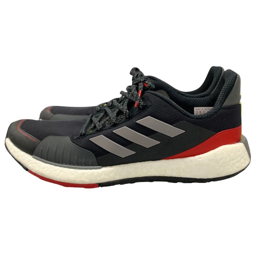 美品◆アディダス スニーカー Pulseboost HD Guard ブラック系 メンズ サイズ27.5 FV3124 ADIDAS【AFC2】