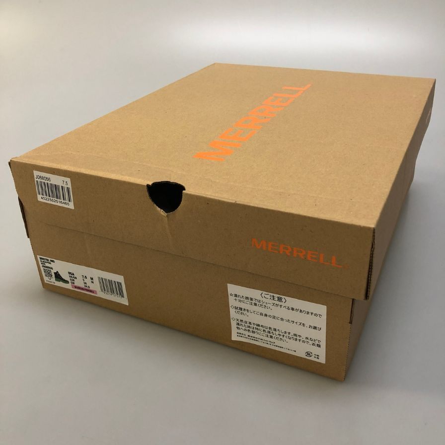 メレル ブーツ トレッキングブーツ Bristol MID レディース サイズ24.5 ブラック グリーン系 MERRELL 約24.5cm【AFD6】
