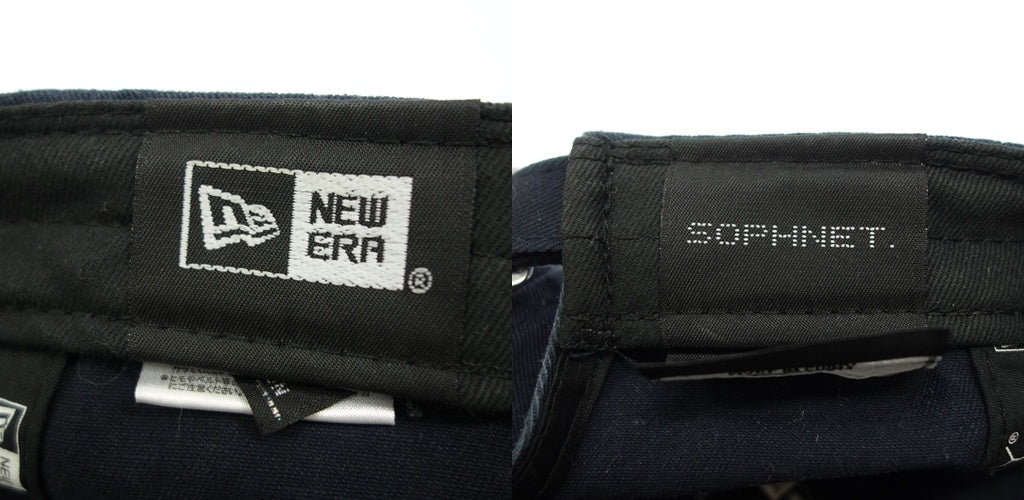中古◆ニューエラ × ソフネット キャップ 9Twenty ネイビー メンズ NEW ERA SOPHNET【AFI21】