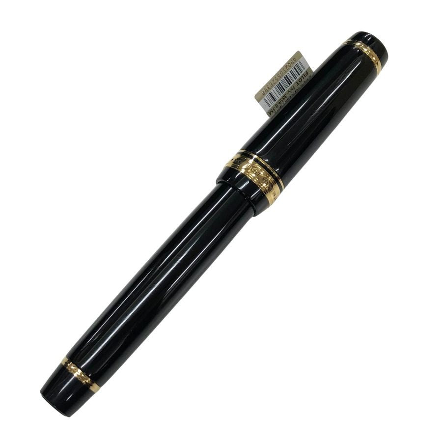パイロット 万年筆 カスタム 漆 Urushi ペン先18K FKV-88SR-B-FM ブラック ユニセックス PILOT【AFB53】