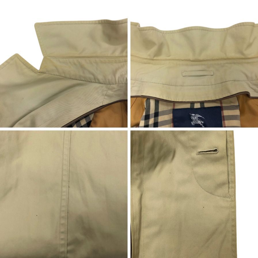 中古◆バーバリー ロンドン コート ステンカラーコート サイズ92-170-6 ベージュ ユニセックス Burberry LONDON 【AFA15】
