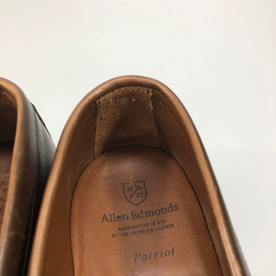 アレンエドモンズ ペニーローファー メンズ ブラウン サイズUS8D Allen Edmonds ローファー 約26.0cm【LA】【中古】