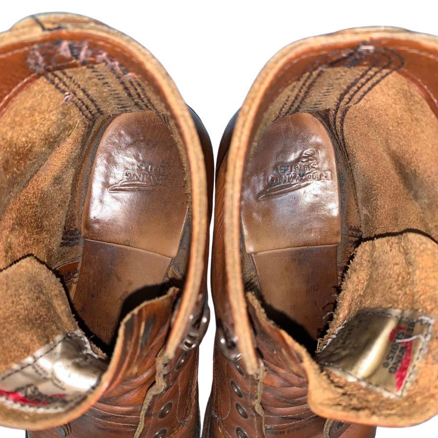 レッドウィング ブーツ 8011 ブラウン サイズ25cm メンズ RED WING 約25.0cm【AFC31】