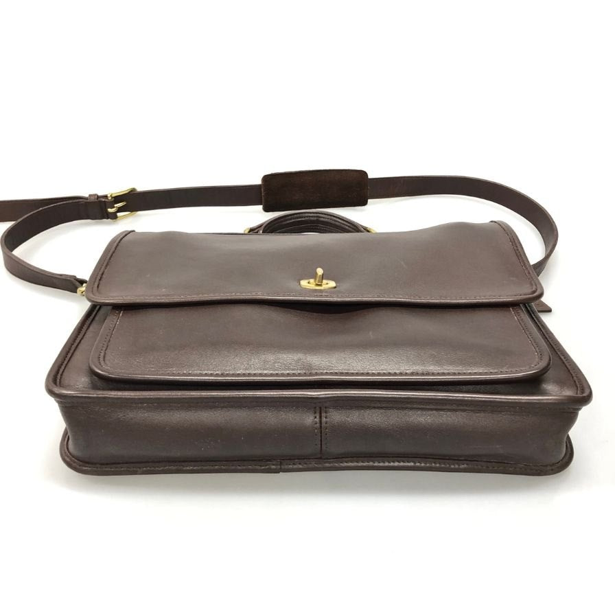 コーチ ブリーフケース オールドコーチ 2WAY レザー ブラウン COACH【AFE10】