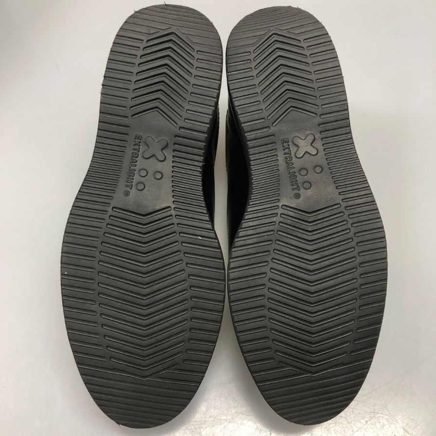 ジャランスリウァヤ レザースニーカー インテリジェンス シューズ 210306 カーフ ブラック サイズ7 メンズ Jalan Sriwijaya Intelligence Shoes 約25.5cm【AFD15-2】