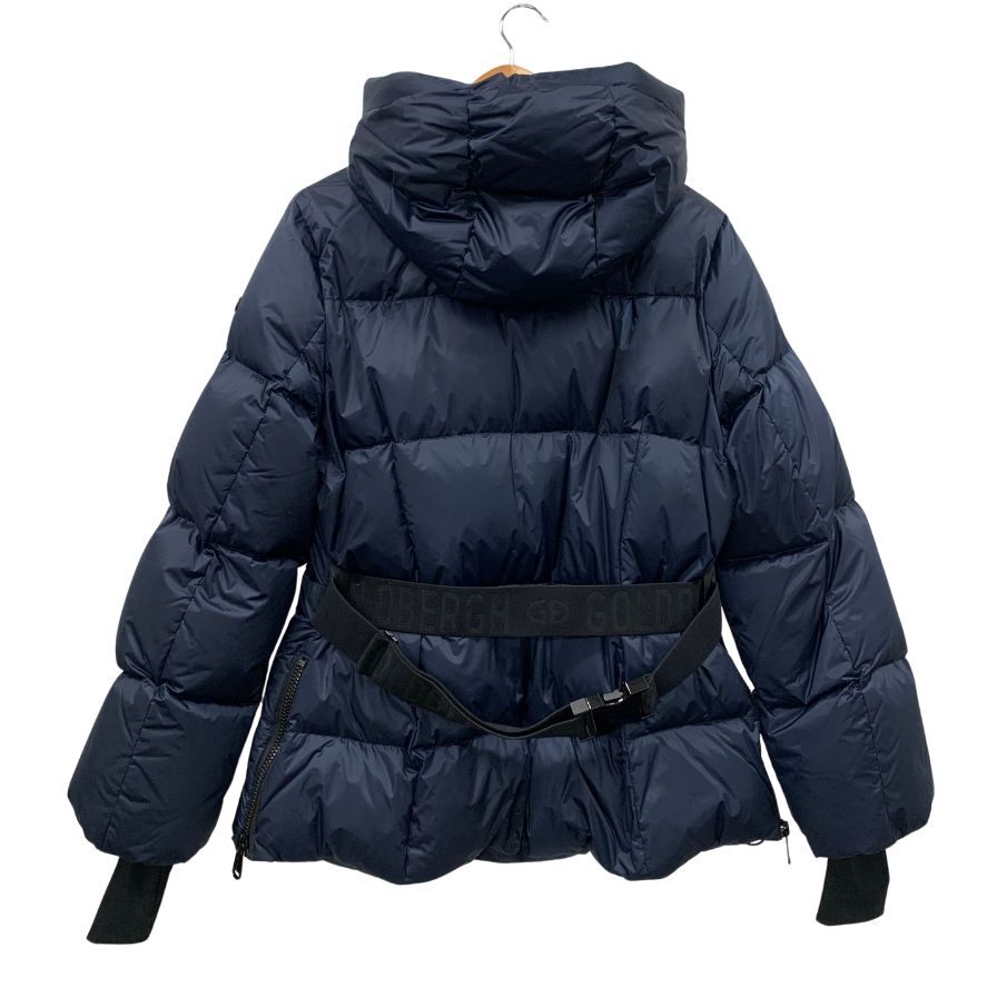 美品◆ゴールドバーグ ダウンジャケット SNOWMASS JACKET ネイビー レディース サイズEU42 Goldbergh 【AFA1】