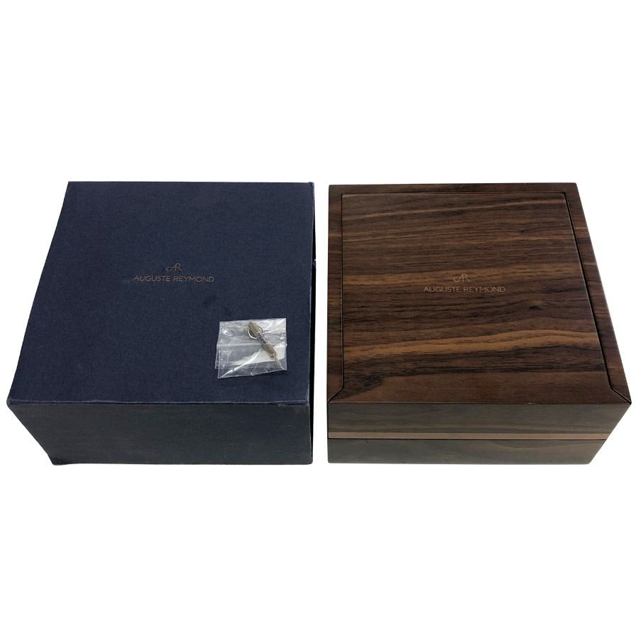 オーガストレイモンド マゼラン クオーツ 軌道衛星 AR7782.3 白文字盤 AUGUSTE REYMOND【AFI4】