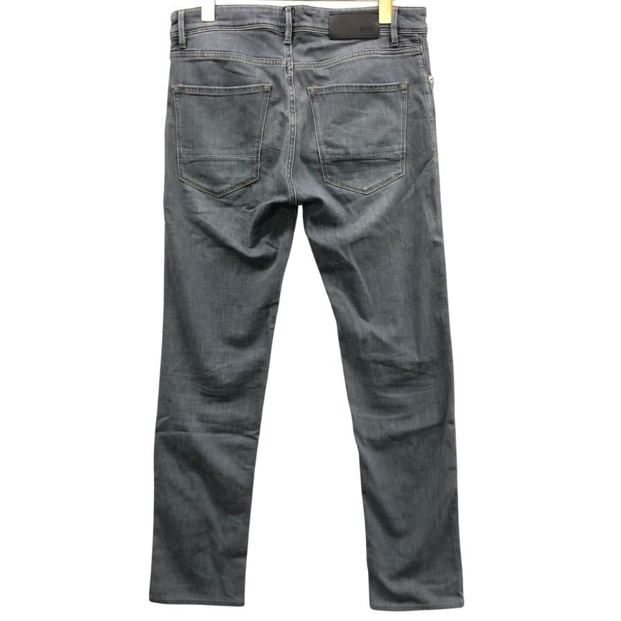 ヒューゴボス ストレッチデニムパンツ グレー メンズ US34 HUGO BOSS 【AFB21】