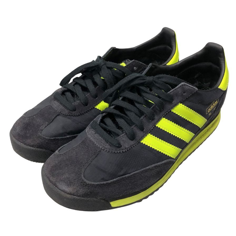 アディダス ローカットスニーカー ナイロンキャンバス スウェード 24年製 ブラック イエロー メンズ サイズ27cm IG4647 adidas SL 72 RS 約27.0cm【AFD1】