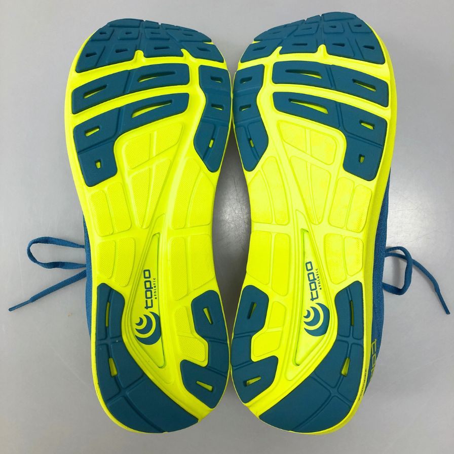トポ アスレティック スニーカー PHANTOM 3 Blue Lime ブルー系 サイズUS11 メンズ TOPO ATHLETIC 約29.0cm【AFD14】