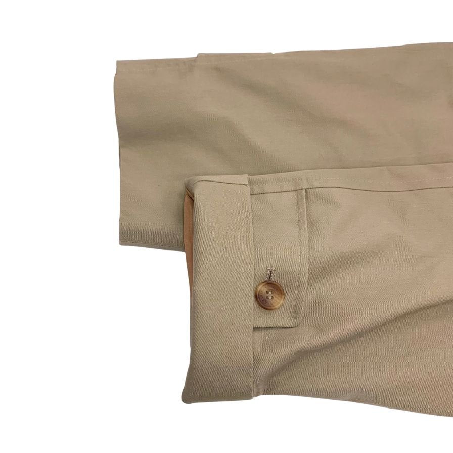 アクアスキュータム ステンカラーコート ベージュ 36 ウールライナー付き Aquascutum【LA】