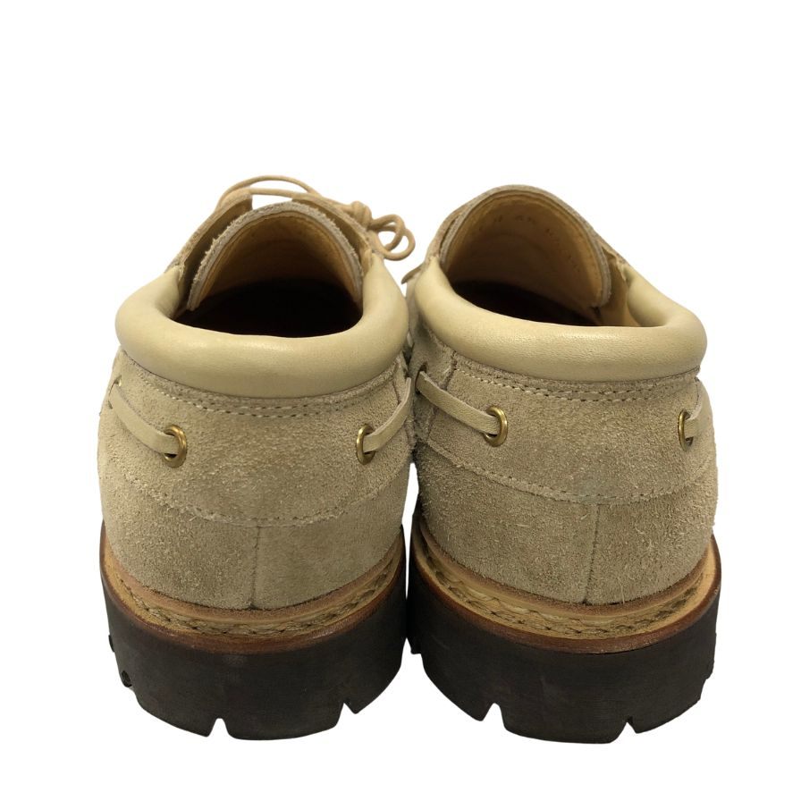 パラブーツ デッキシューズ シメイ スエード ベージュ サイズUK6.5 メンズ Paraboot CHIMEY 約25.0cm【LA】【中古】