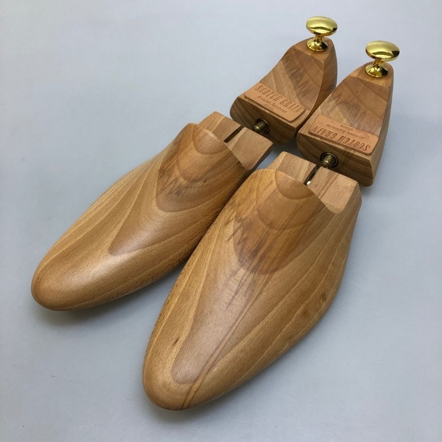 スコッチグレイン 20183 40周年モデル セミブローグ カーフ ライトブラウン サイズ26 革靴 SCOTCH GRAI 約26.0cm【AFC40】