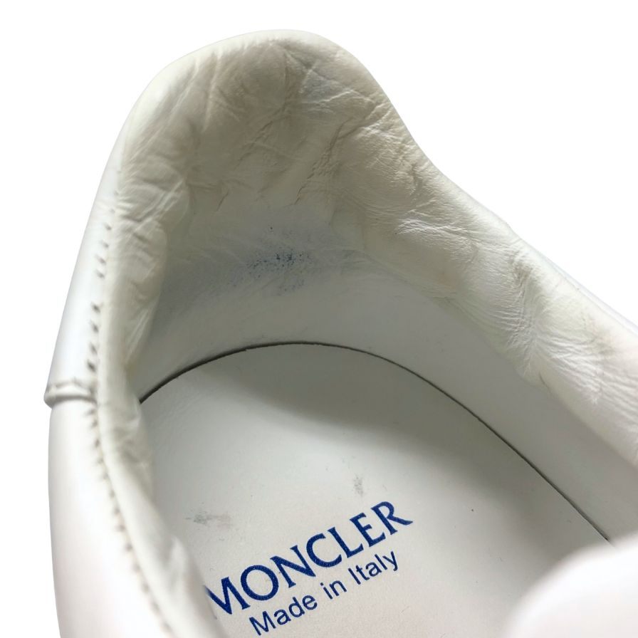 モンクレール スニーカー モナコ レザー レディース サイズ39.5 MONCLER 約26.0cm【AFC31】