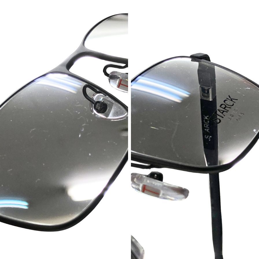スタルク メガネ SH2039 007 チタン グレー系 STARCK【AFI15】