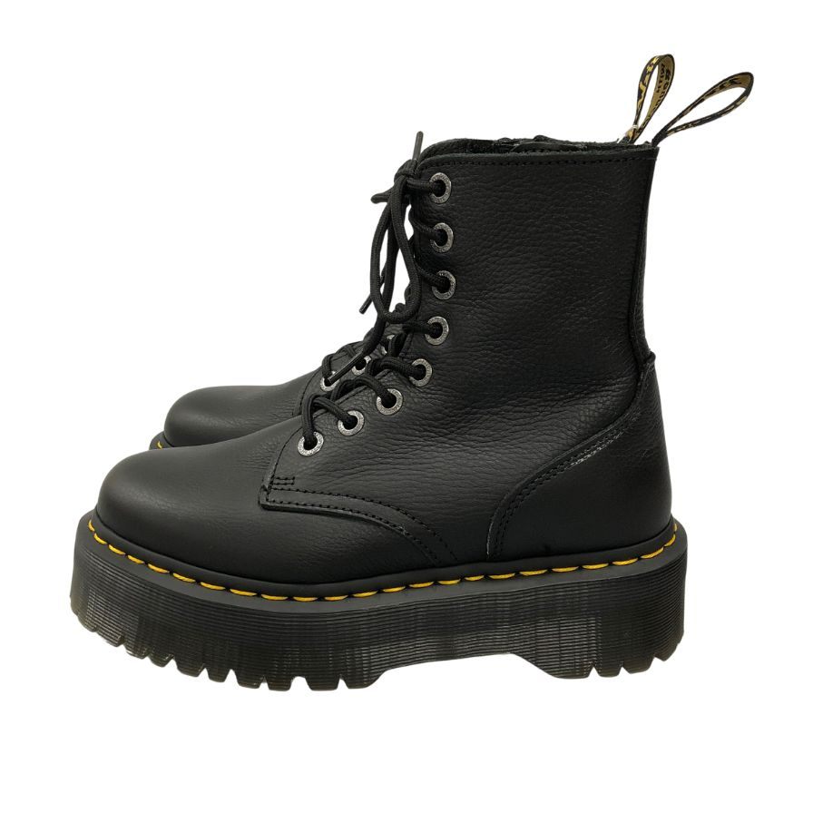 ドクターマーチン レースアップブーツ ジェイドン3 ブラック レディース サイズ38 Dr.Martens JADON III 約25.0cm【AFC45】