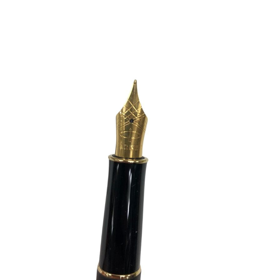 パーカー 万年筆 ソネット 細字 ペン先 18K 750 オリジナル M ブラック ゴールド GT PARKER SONNET【AFI6】