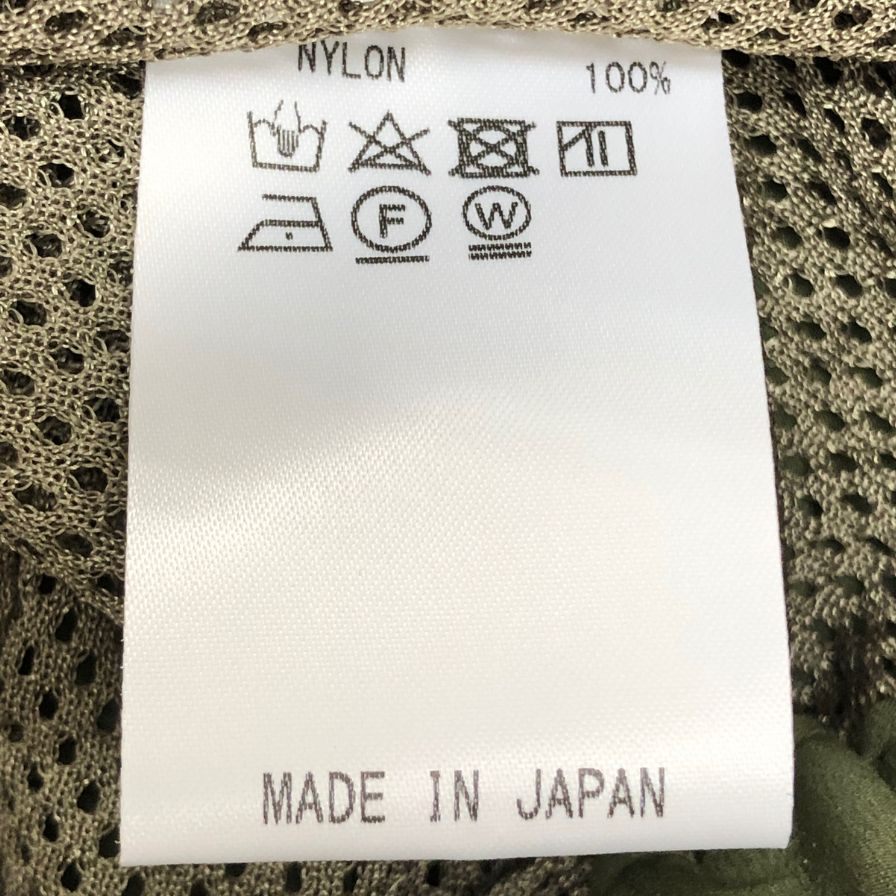 ストライプフォークリエイティブ ワイド テーパード パンツ ナイロン SFCFW23P02 メンズ サイズXL カーキ S.F.C 【AFB14】