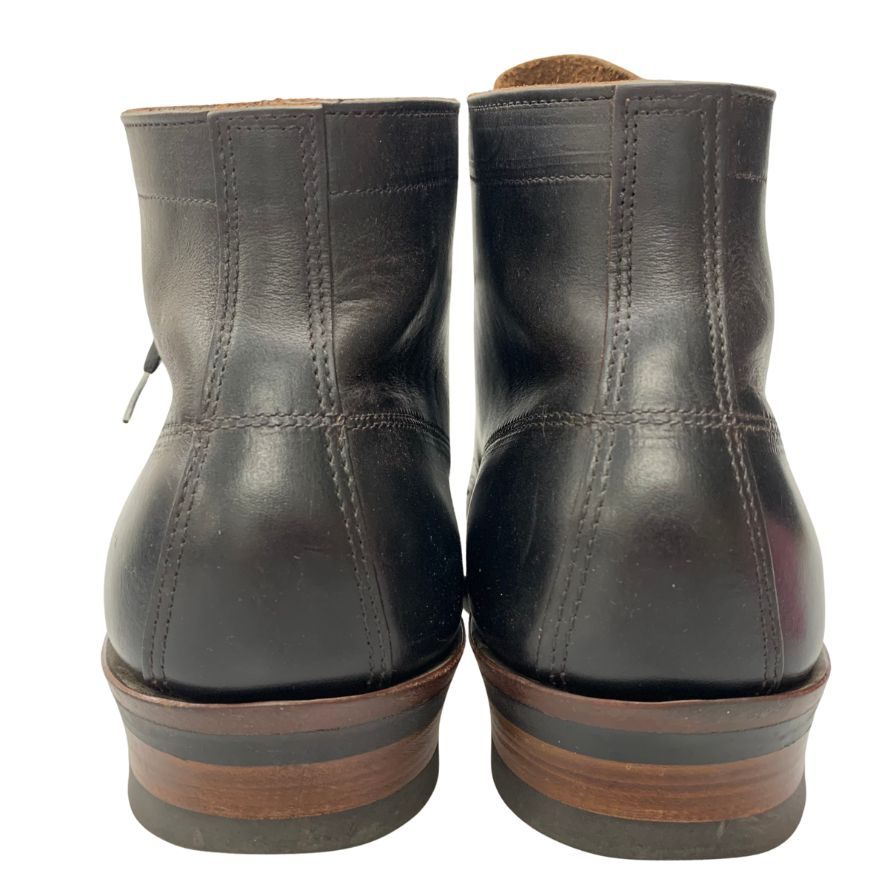 ホワイツブーツ レザーシューズ セミドレス レースアップブーツ メンズ ブラック サイズ9D 2332C WHITE'S BOOTS SEMI DRESS 約27.0cm【AFD8】