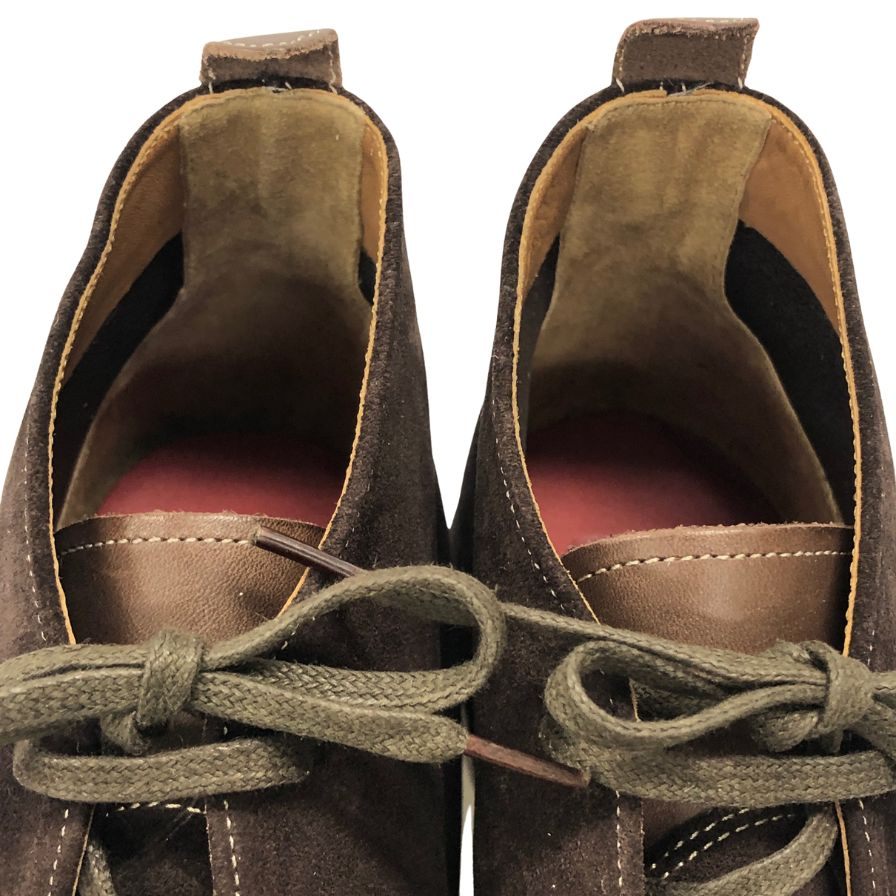 グレンソン チャッカブーツ 5024 スエード サイズ8 ブラウン メンズ GRENSON 約27.0cm【AFD14】